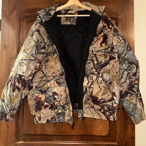 Camouflage Quilted Jacket